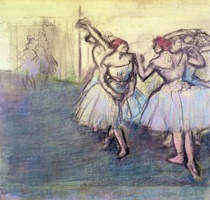 Los bailarines de Edgar Degas